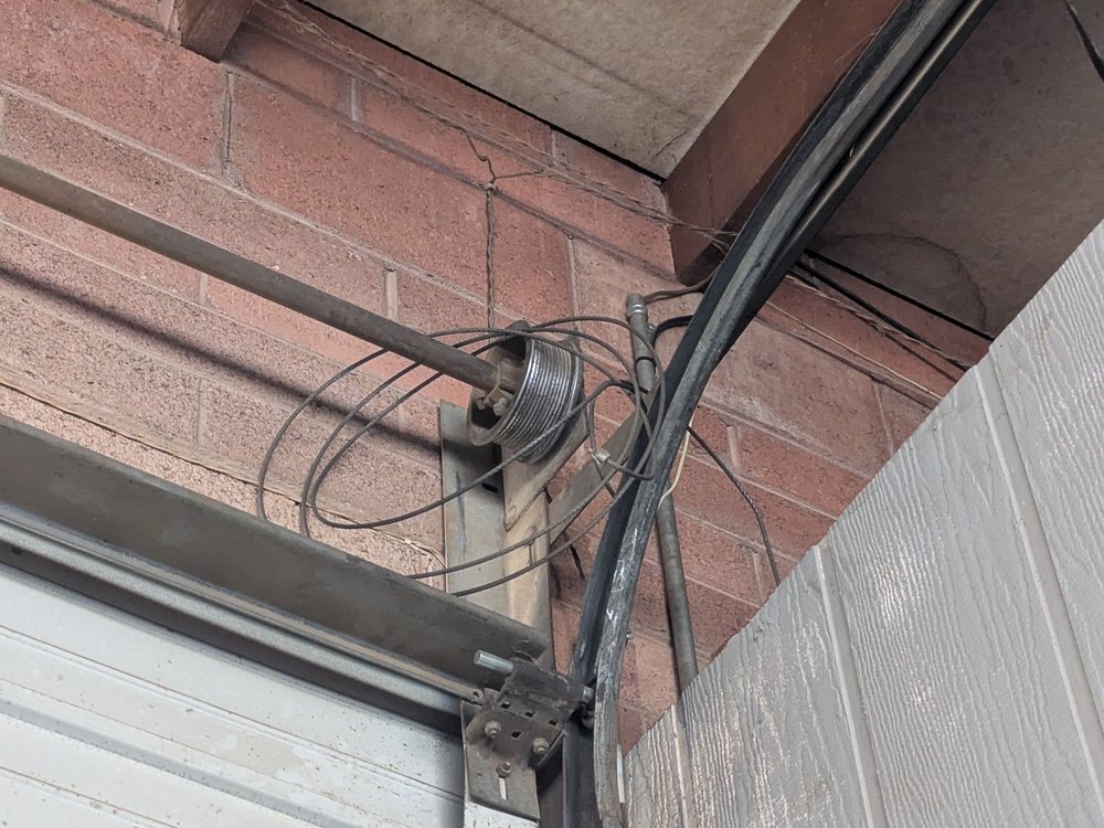 Garage door work by Level Up Garage Door