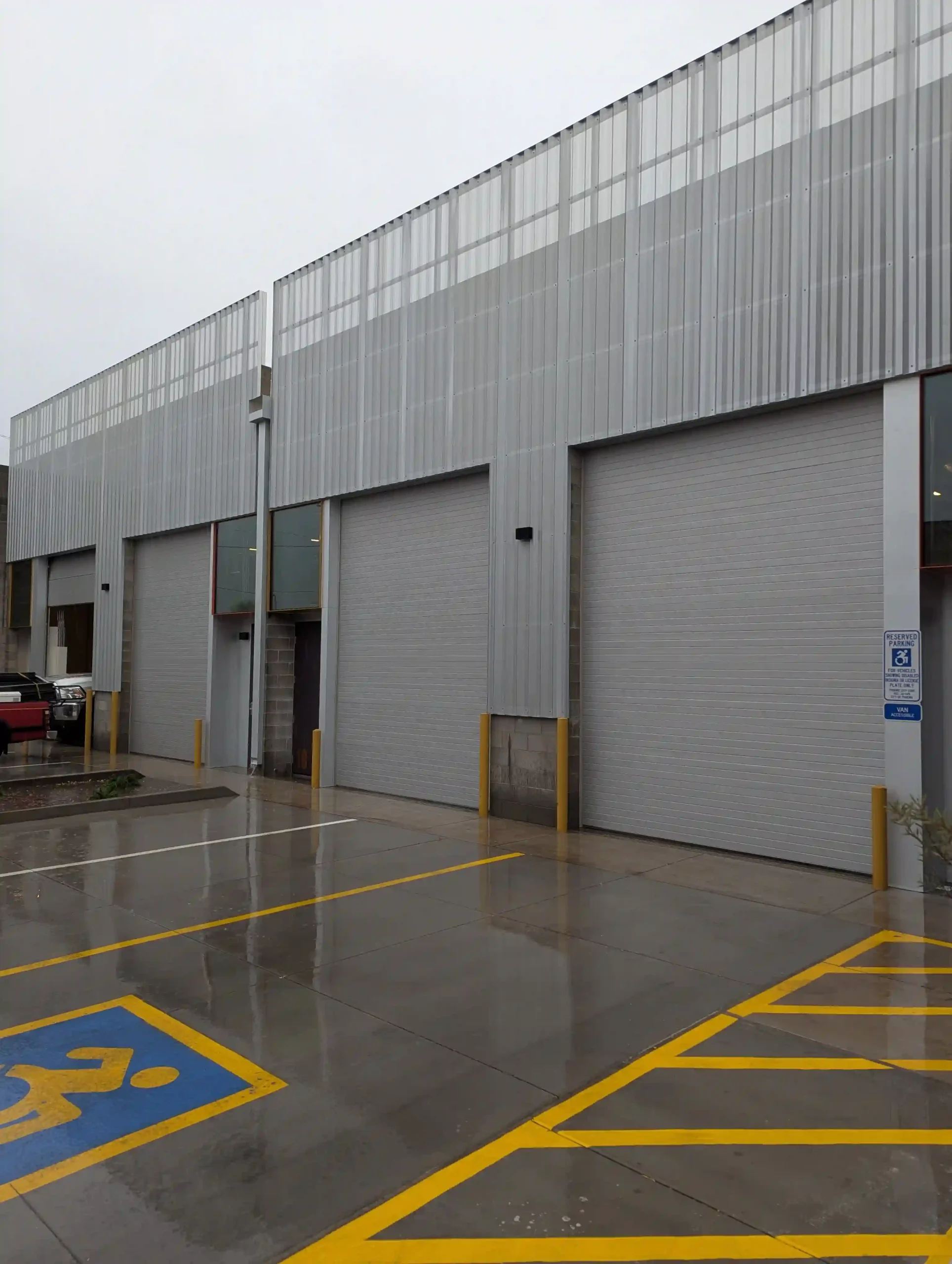 Commercial Garage Door Installation Madison Warehouse Commons 1005 E Madison St. Phoenix AZ 85034