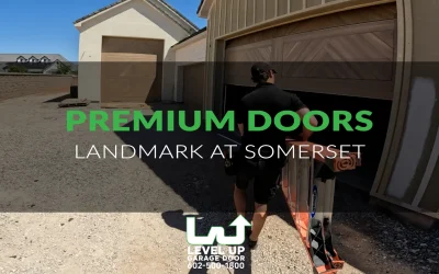 Premium Vidor Garage Doors Installed for Carder Development in Gilbert Arizona