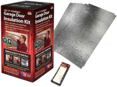 Reach Barrier Garage Door Insulation Kit