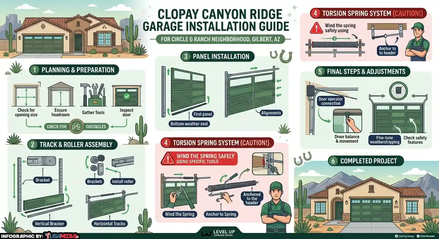 Clopay Canyon Ridge Garage Door Installation Guide